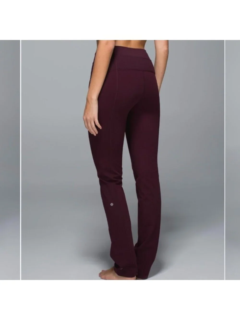 Lululemon Straight-Up Pant *Full-On Luon Bordeaux Drama